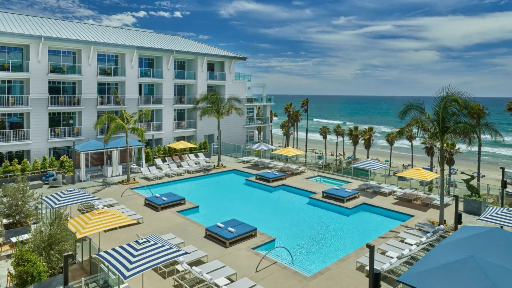 Hotels on the San Diego Beach