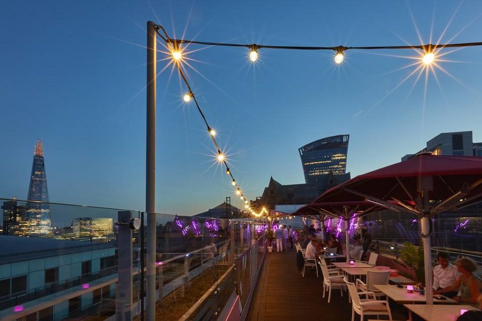 London hotels with rooftop bars