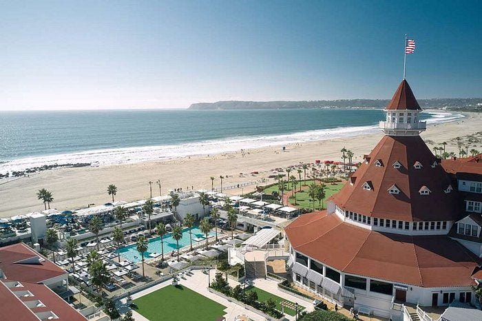 Hotels on the San Diego Beach