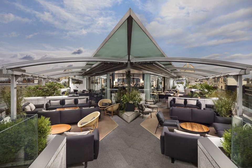 London hotels with rooftop bars