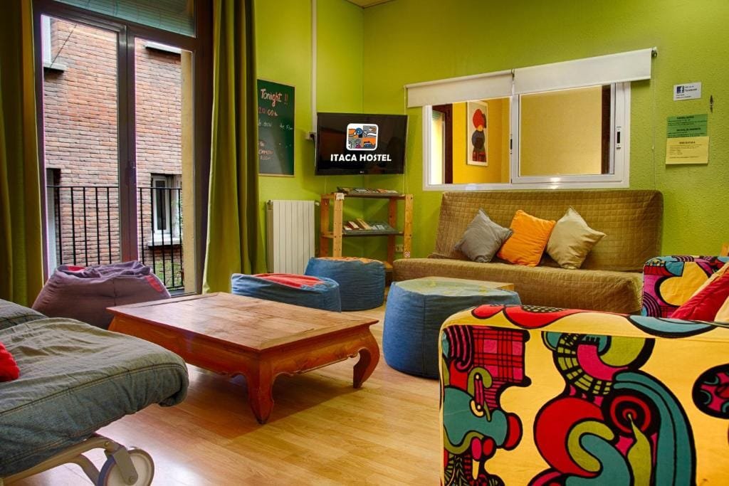 Itaca Hostel is a peaceful youth hostel Barcelona Spain