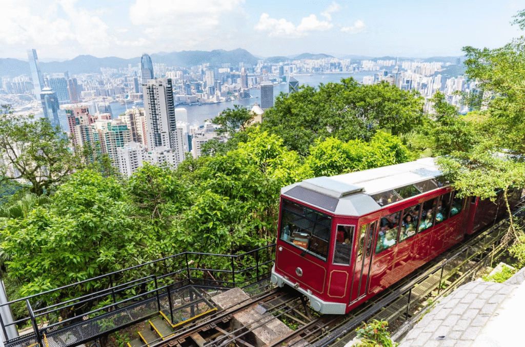 iconic Peak Tram