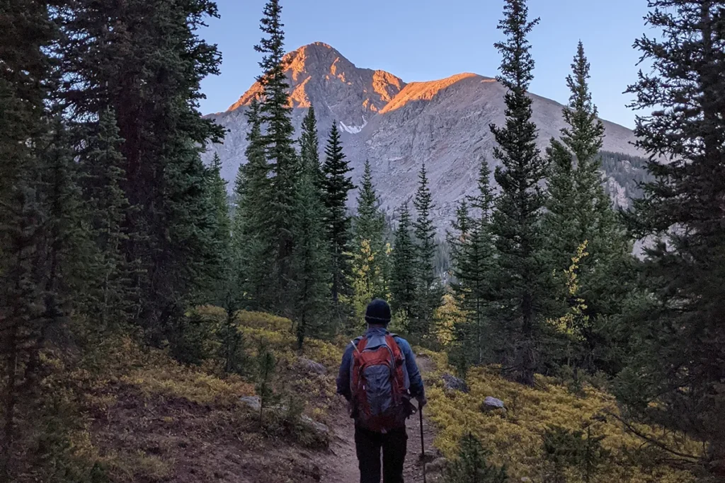 Hiking in colorado