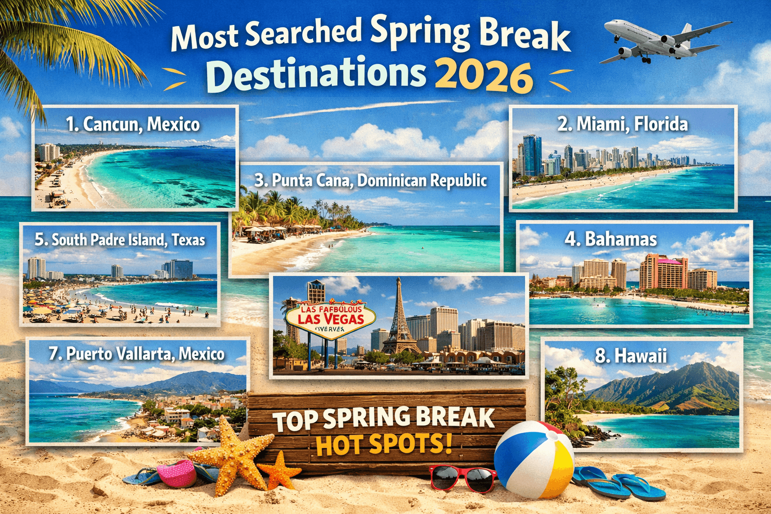 2026 Spring Break Hotspots: Upgraded Points Unveils Top Google Searches for Your Next Getaway!