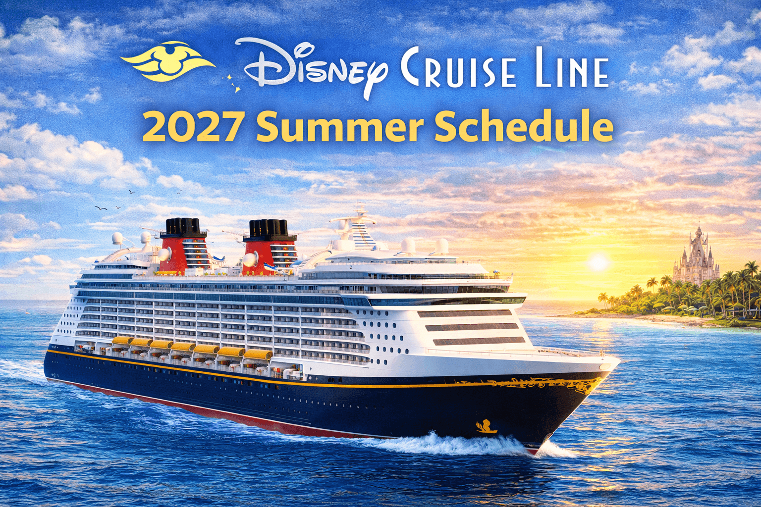 Disney Cruise Line Unveils 2027 Summer Voyage: New Destinations, Themed Magic Await!