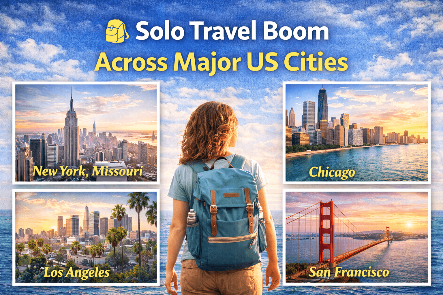 LA Leads the Charge: Solo Travel Explodes in 7+ Major US Cities!