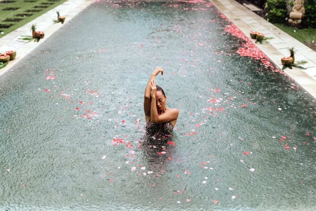 rainy season in Bali